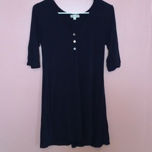 Navy blue sun dress